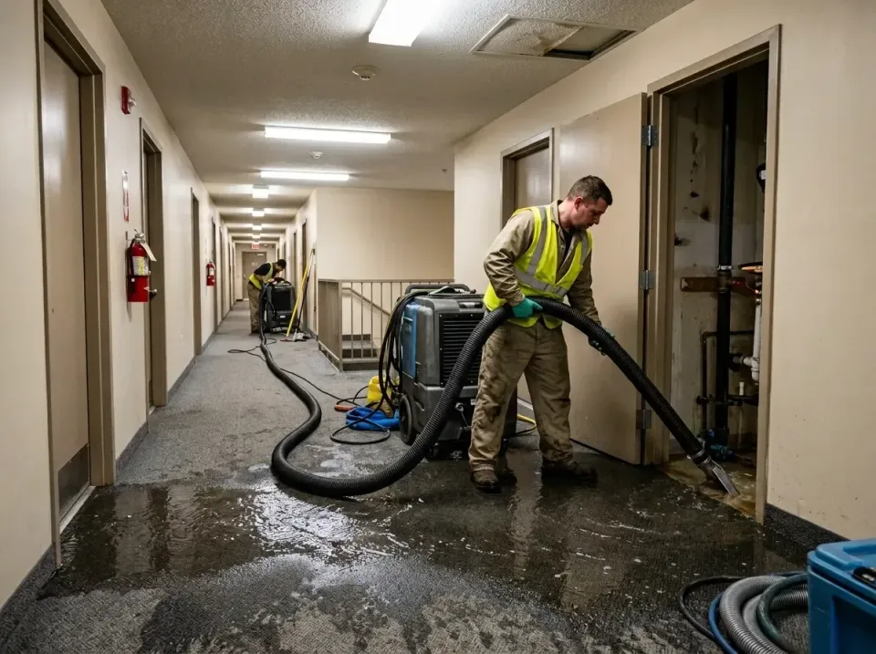 multi-unit-apartment-hallway-f-005 — frequently asked questions, Emergency Burst Pipe Water Extraction & Removal in Packanac…